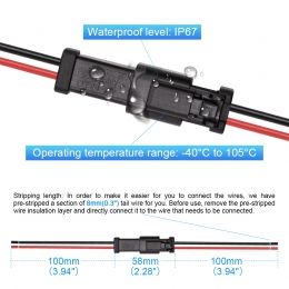 жгуты проводов для автомобиля 2pin dt 2pin фото
